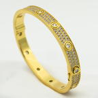 ¡®Twinkle jewelry¡¯LOVE BRACELET 6.1MM DIAMOND-PAVED 10 BIG DIAMONDS