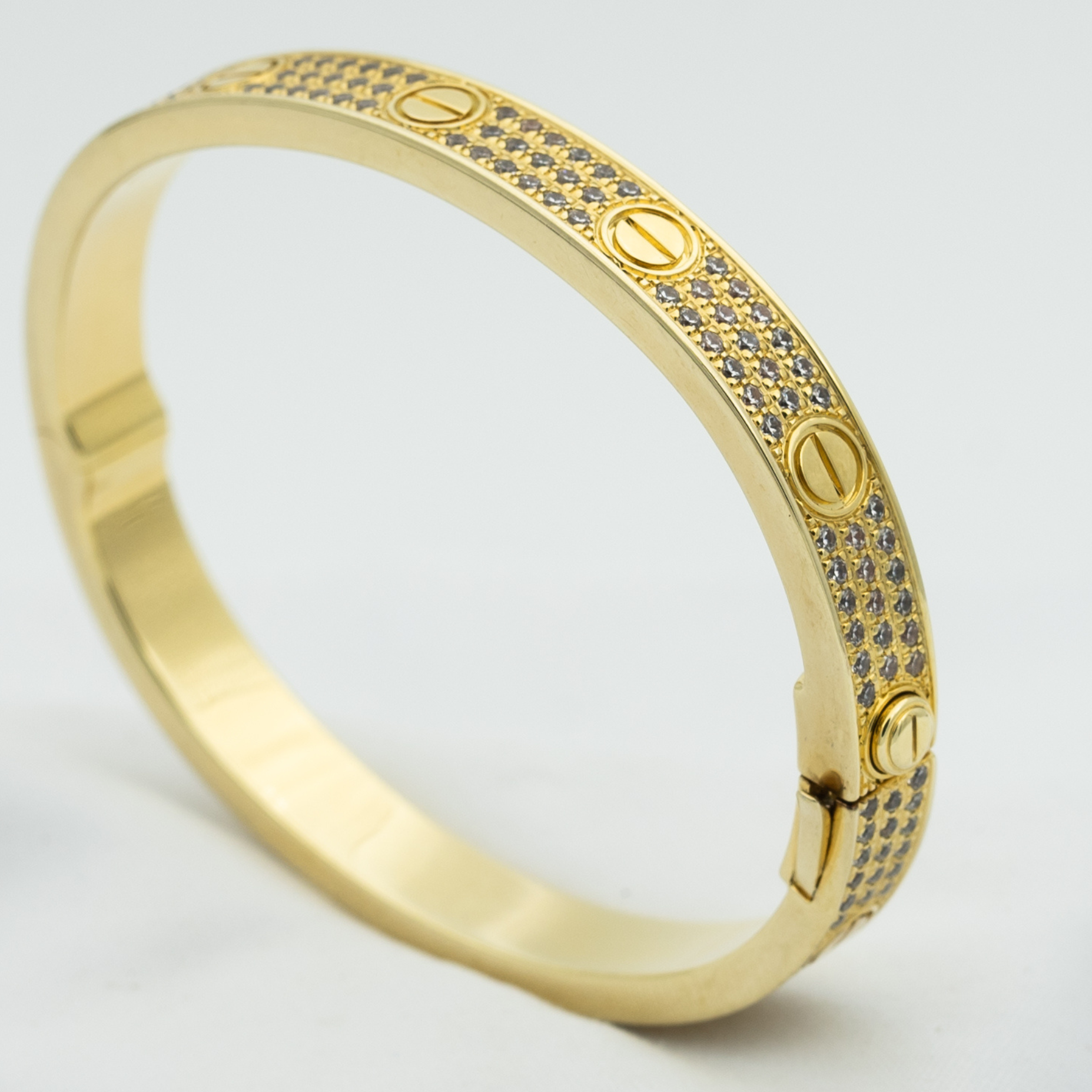 ¡®Twinkle jewelry¡¯LOVE BRACELET 6.1MM DIAMOND-PAVED