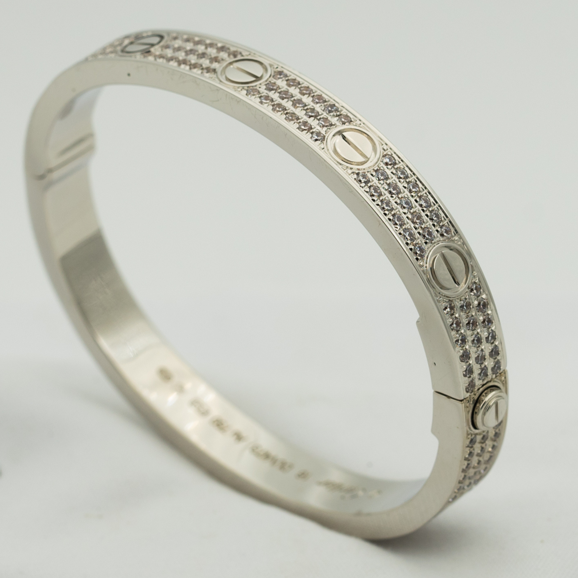 ¡®Twinkle jewelry¡¯LOVE BRACELET 6.1MM DIAMOND-PAVED