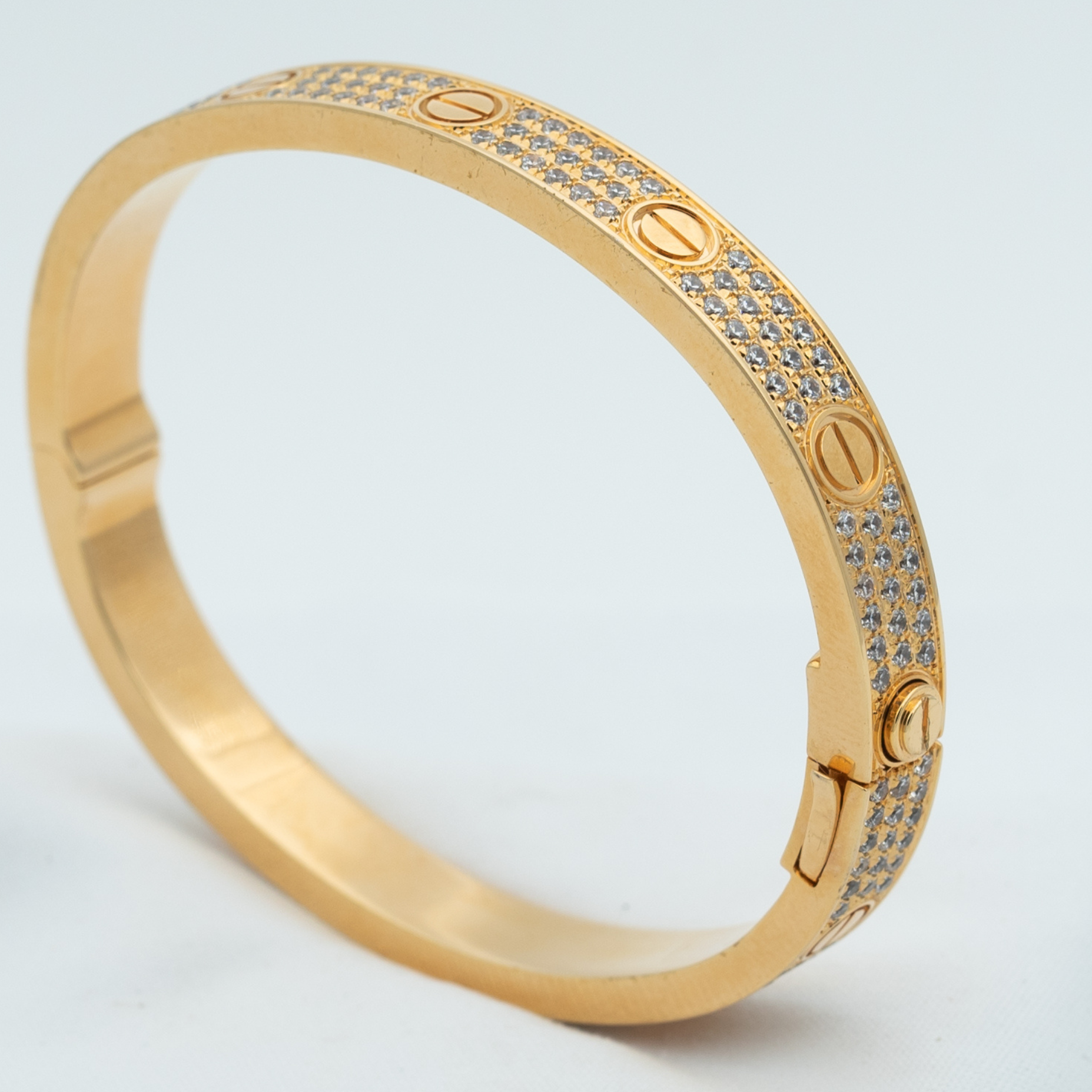 ¡®Twinkle jewelry¡¯LOVE BRACELET 6.1MM DIAMOND-PAVED