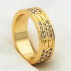 ¡®Twinkle jewelry¡¯LOVE RING 5.5MM DIAMONDS PAVED
