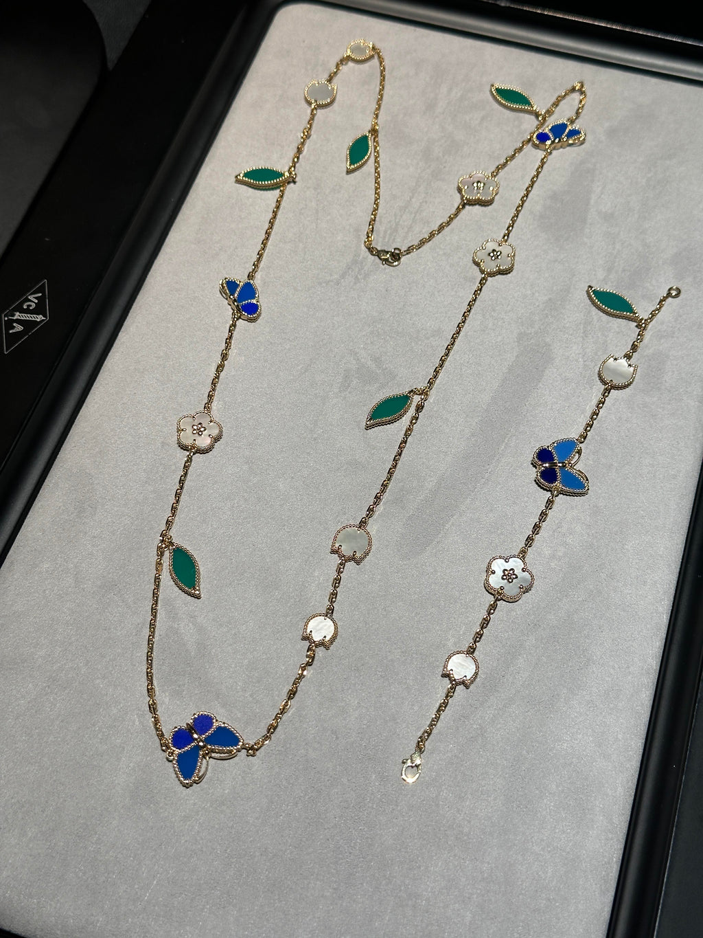 [Twinkle jewelry] 26 NEW CLOVER 15 MOTIFS LUCKY NECKLACE