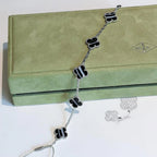 [Twinkle jewelry]New  CLOVER 5 MOTIF PULSAR STONE BRACELET COLLECTION