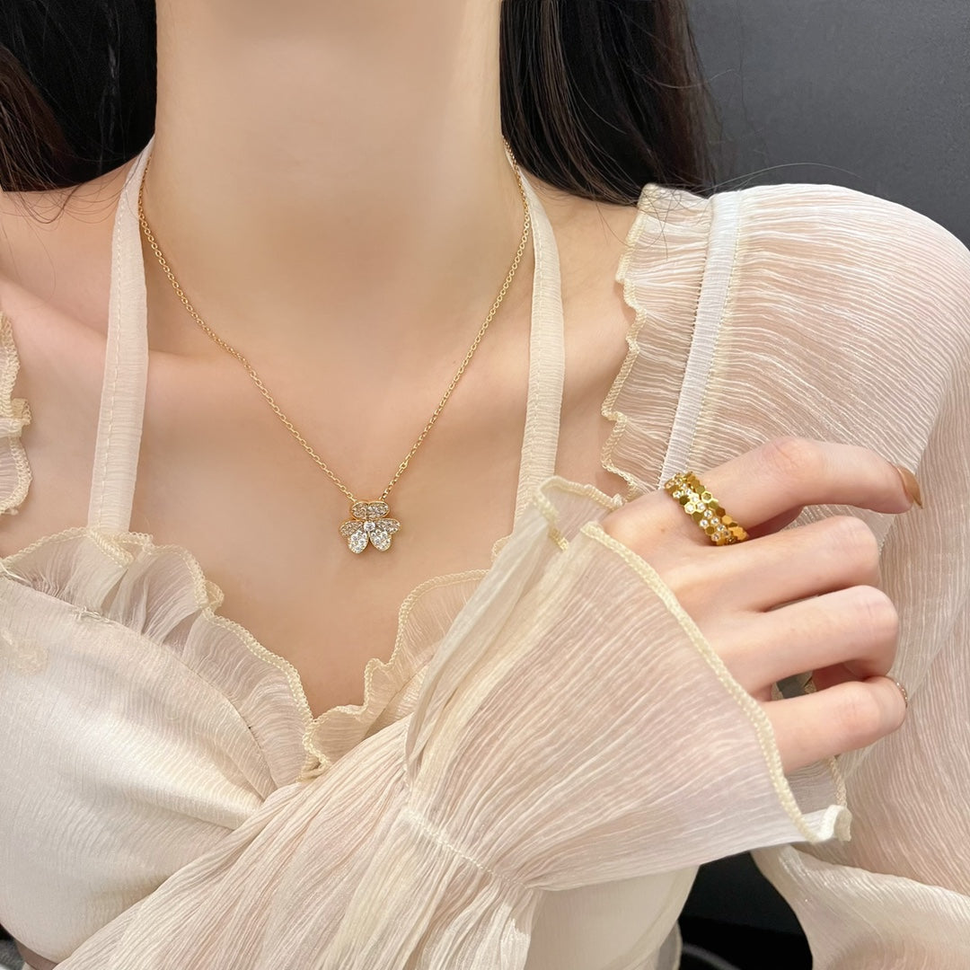 ¡®Twinkle jewelry¡¯FLOWER DIAMOND NECKLACE