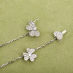 ¡®Twinkle jewelry¡¯FRIVOLE SILVER 9 FLOWERS NECKLACE