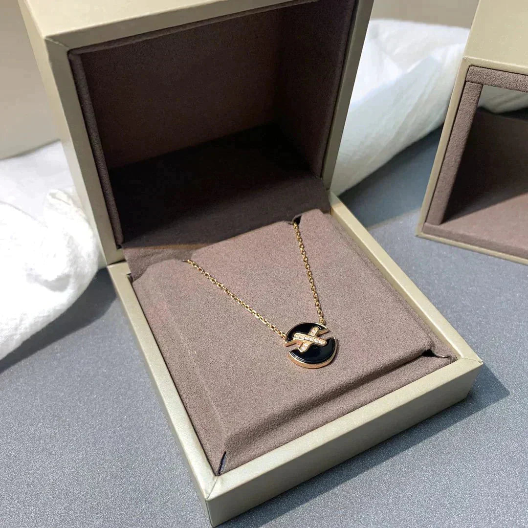 ¡®Twinkle jewelry¡¯JEUX DE ROSE GOLD DIAMOND NECKLACE