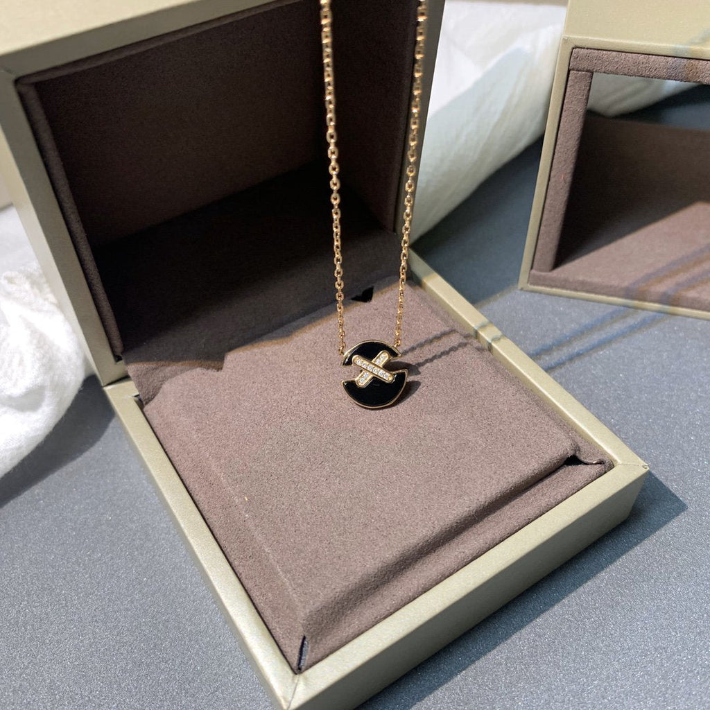 ¡®Twinkle jewelry¡¯JEUX DE PINK GOLD DIAMOND NECKLACE