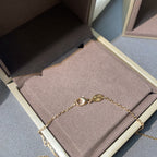 ¡®Twinkle jewelry¡¯JEUX DE PINK GOLD DIAMOND NECKLACE