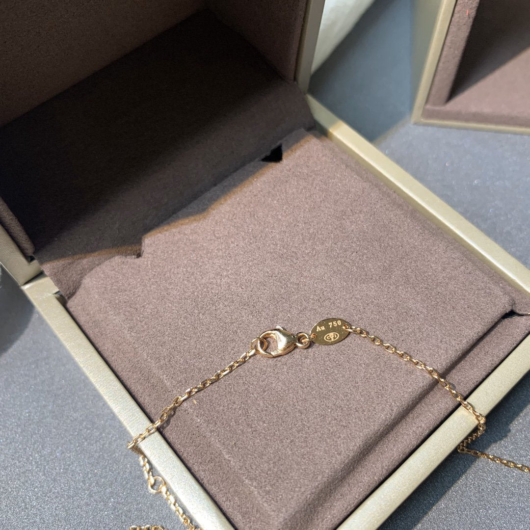 ¡®Twinkle jewelry¡¯JEUX DE PINK GOLD DIAMOND NECKLACE