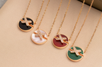 ¡®Twinkle jewelry¡¯JEUX DE PINK GOLD DIAMOND NECKLACE
