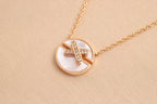 ¡®Twinkle jewelry¡¯JEUX DE ROSE GOLD DIAMOND NECKLACE