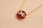 ¡®Twinkle jewelry¡¯JEUX DE ROSE GOLD DIAMOND NECKLACE