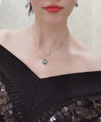 ¡®Twinkle jewelry¡¯JEUX DE PINK GOLD DIAMOND NECKLACE