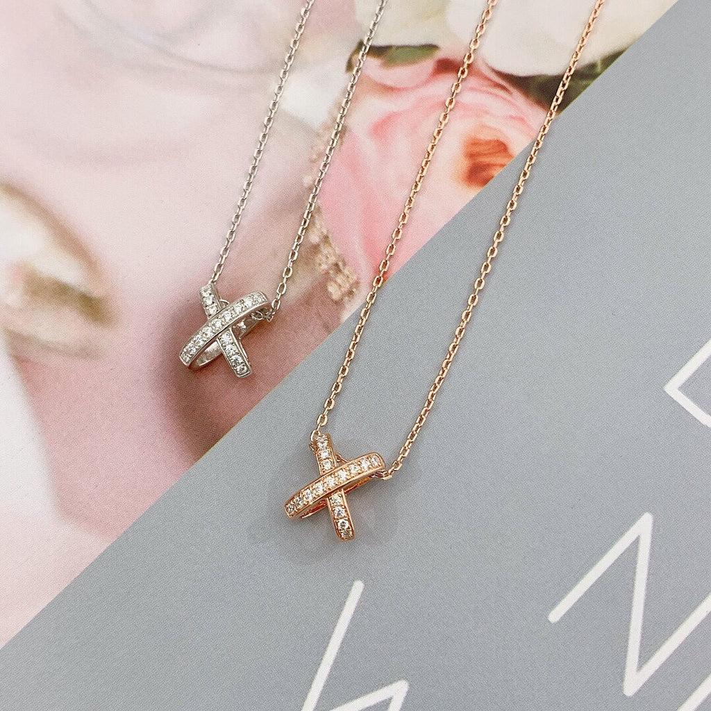 ¡®Twinkle jewelry¡¯JEUX DE DIAMOND NECKLACE