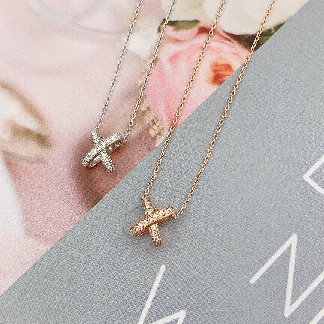¡®Twinkle jewelry¡¯JEUX DE DIAMOND NECKLACE