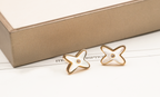 ¡®Twinkle jewelry¡¯JEUX DE WHITE MOP PINK GOLD DIAMOND EARRINGS