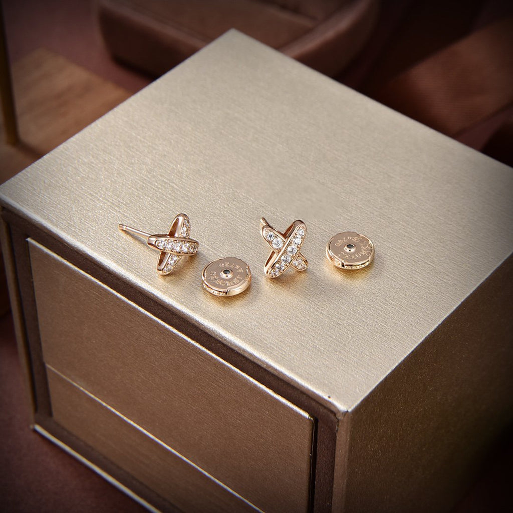 ¡®Twinkle jewelry¡¯JEUX DE GOLD DIAMOND EARRINGS