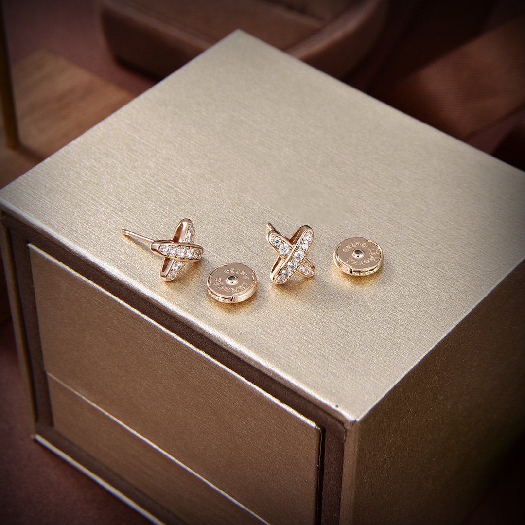 ¡®Twinkle jewelry¡¯JEUX DE GOLD DIAMOND EARRINGS