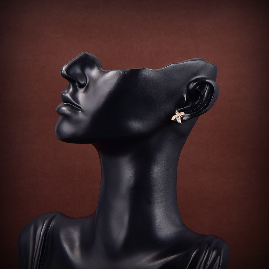 ¡®Twinkle jewelry¡¯JEUX DE GOLD DIAMOND EARRINGS