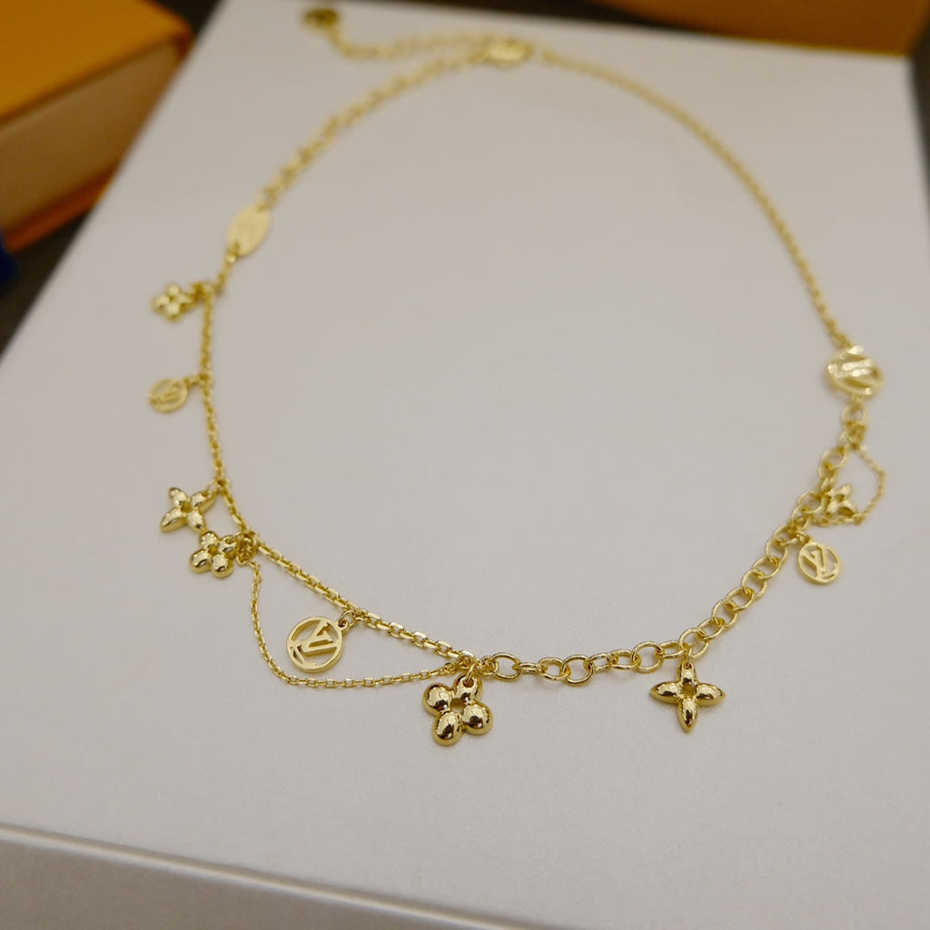 ¡®Twinkle jewelry¡¯BLOOMING SUPPLE NECKLACE BRASS