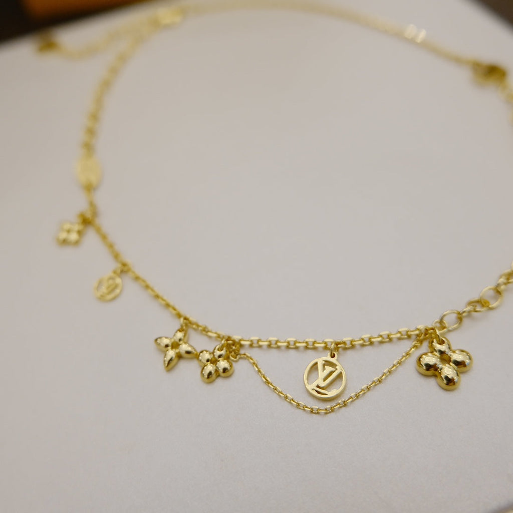 ¡®Twinkle jewelry¡¯BLOOMING SUPPLE NECKLACE BRASS