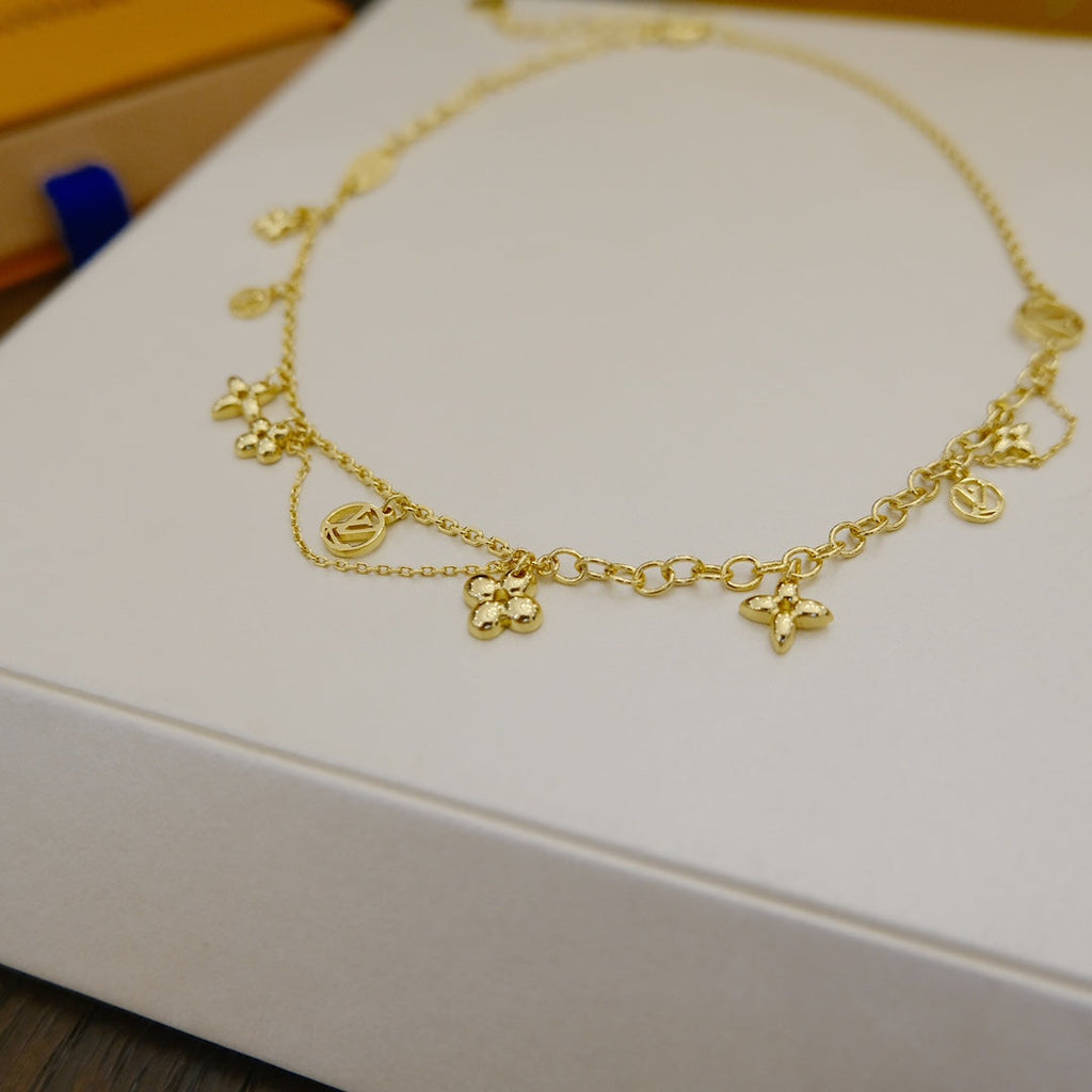 ¡®Twinkle jewelry¡¯BLOOMING SUPPLE NECKLACE BRASS