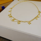 ¡®Twinkle jewelry¡¯BLOOMING SUPPLE NECKLACE BRASS