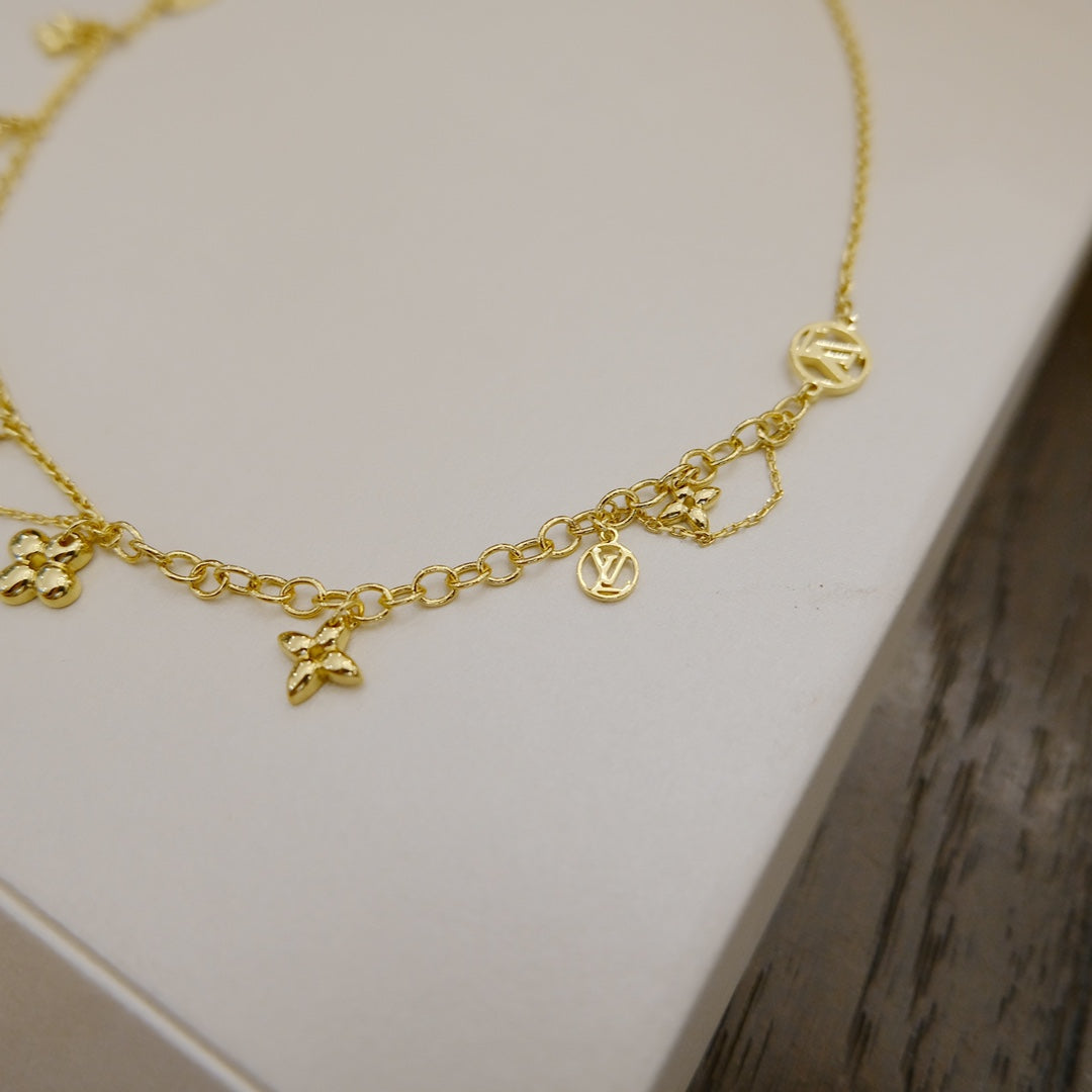 ¡®Twinkle jewelry¡¯BLOOMING SUPPLE NECKLACE BRASS