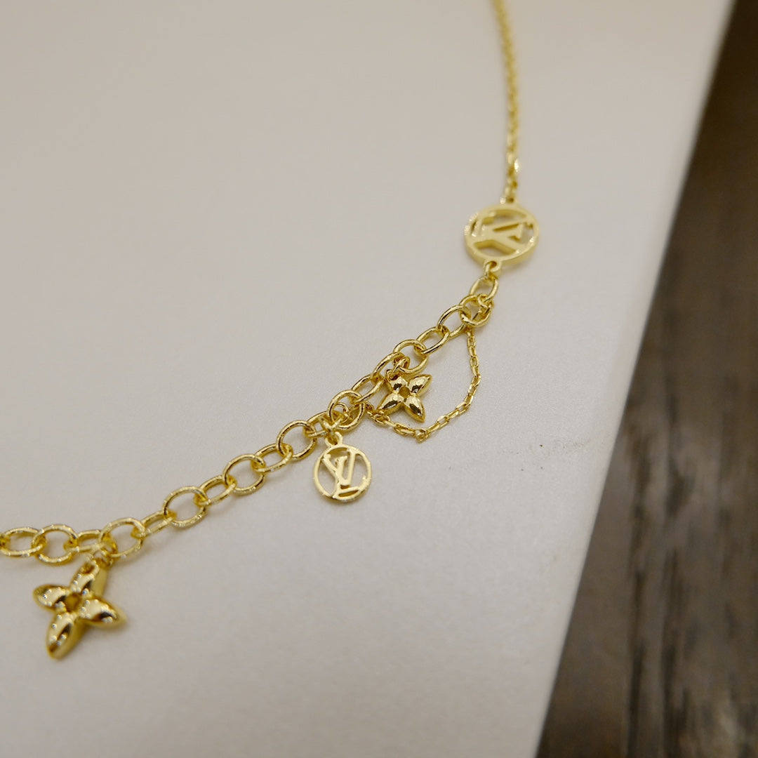 ¡®Twinkle jewelry¡¯BLOOMING SUPPLE NECKLACE BRASS