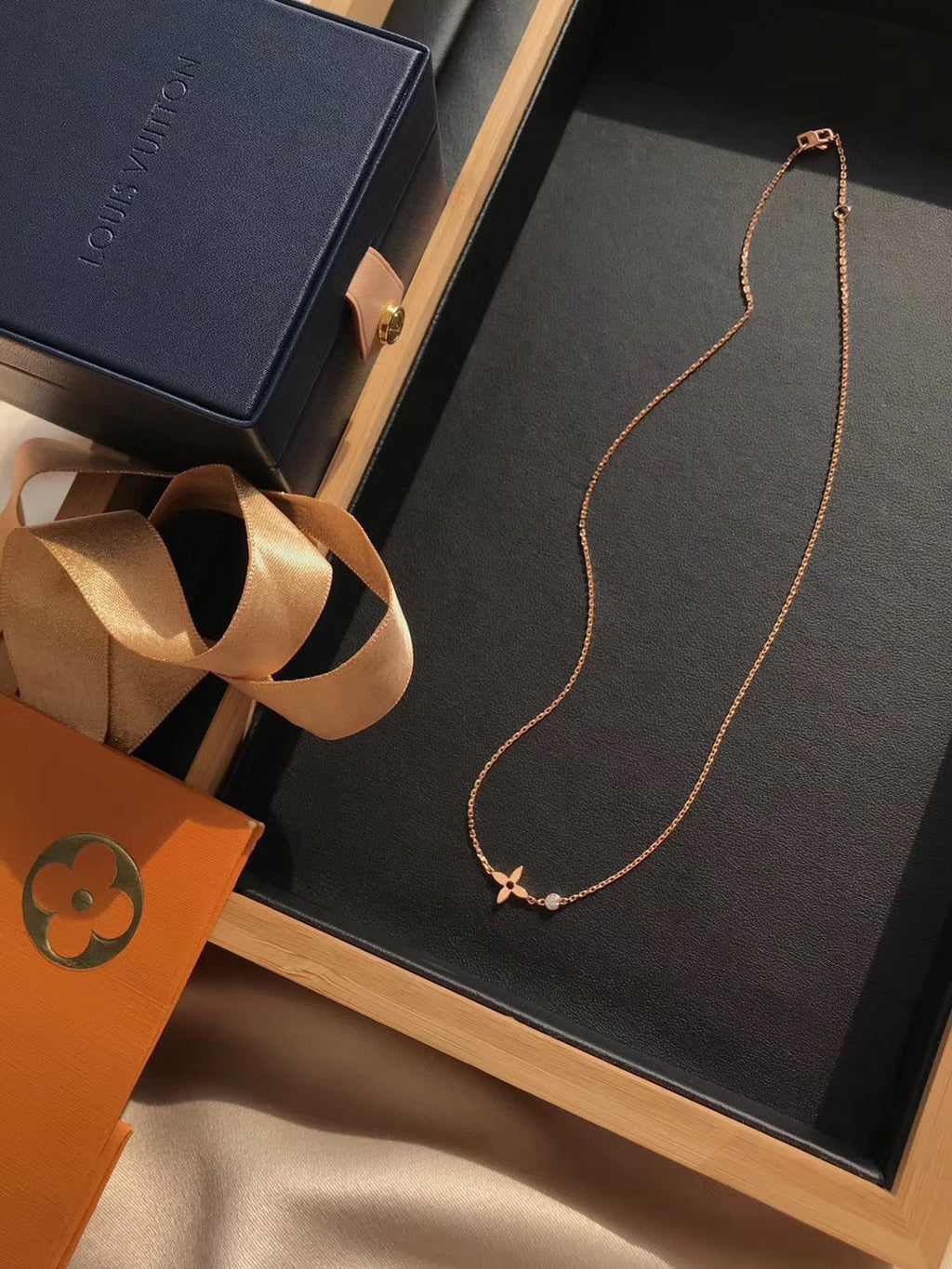 ¡®Twinkle jewelry¡¯BLOSSOM PENDANT PINK GOLD AND DIAMOND
