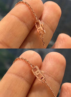 ¡®Twinkle jewelry¡¯BLOSSOM PENDANT PINK GOLD AND DIAMOND