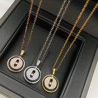 [Twinkle jewelrys]LUCKY MOVER PM PAVED NECKLACE