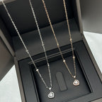 [Twinkle jewelrys]JOY HEART DIAMOND NECKLACE