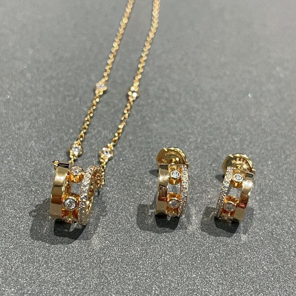 [Twinkle jewelrys]CHAIN MOVE ROMANE PEDAND NECKLACE