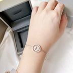 [Twinkle jewelrys]LUCKY MOVE PAVED DIAMOND BRACELET