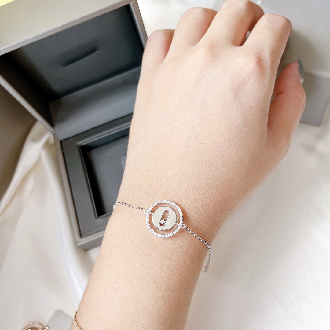 [Twinkle jewelrys]LUCKY MOVE PAVED DIAMOND BRACELET
