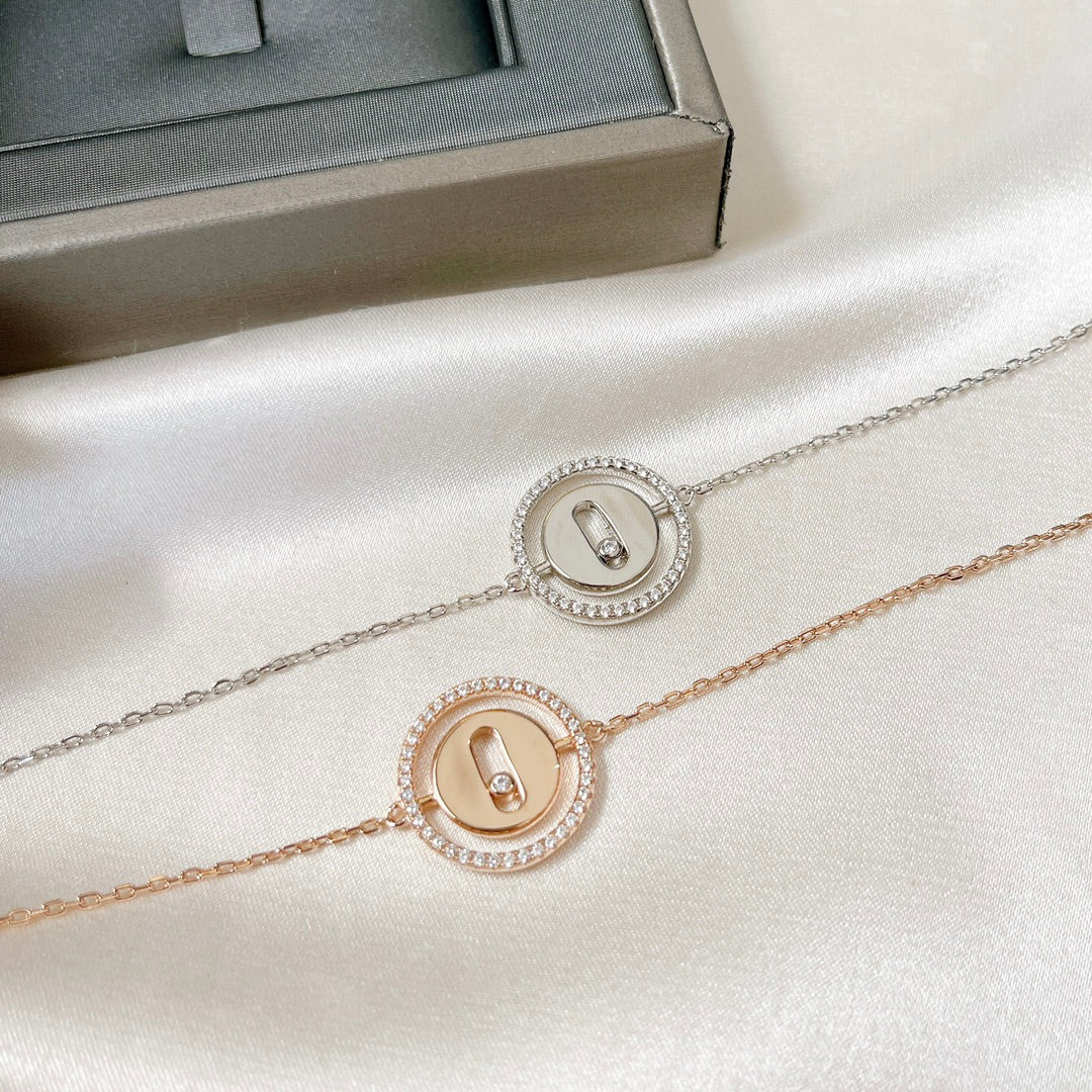 [Twinkle jewelrys]LUCKY MOVE PAVED DIAMOND BRACELET