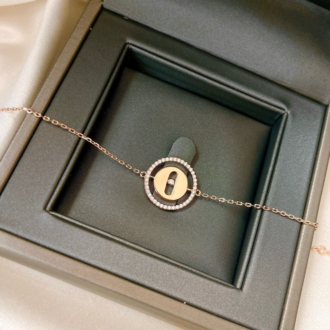 [Twinkle jewelrys]LUCKY MOVE PAVED DIAMOND BRACELET