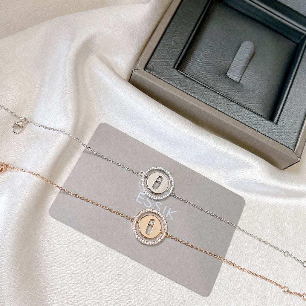 [Twinkle jewelrys]LUCKY MOVE PAVED DIAMOND BRACELET