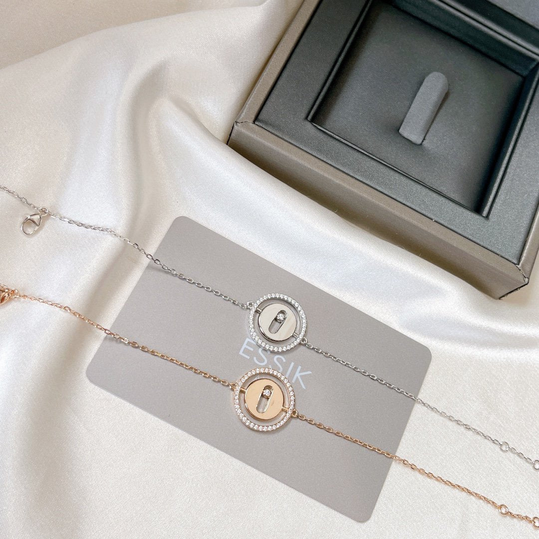 [Twinkle jewelrys]LUCKY MOVE PAVED DIAMOND BRACELET