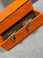 ¡®Twinkle jewelry¡¯HM KELLY CLOCHETTE DOUBLE RING IN  WITH DIAMONDS