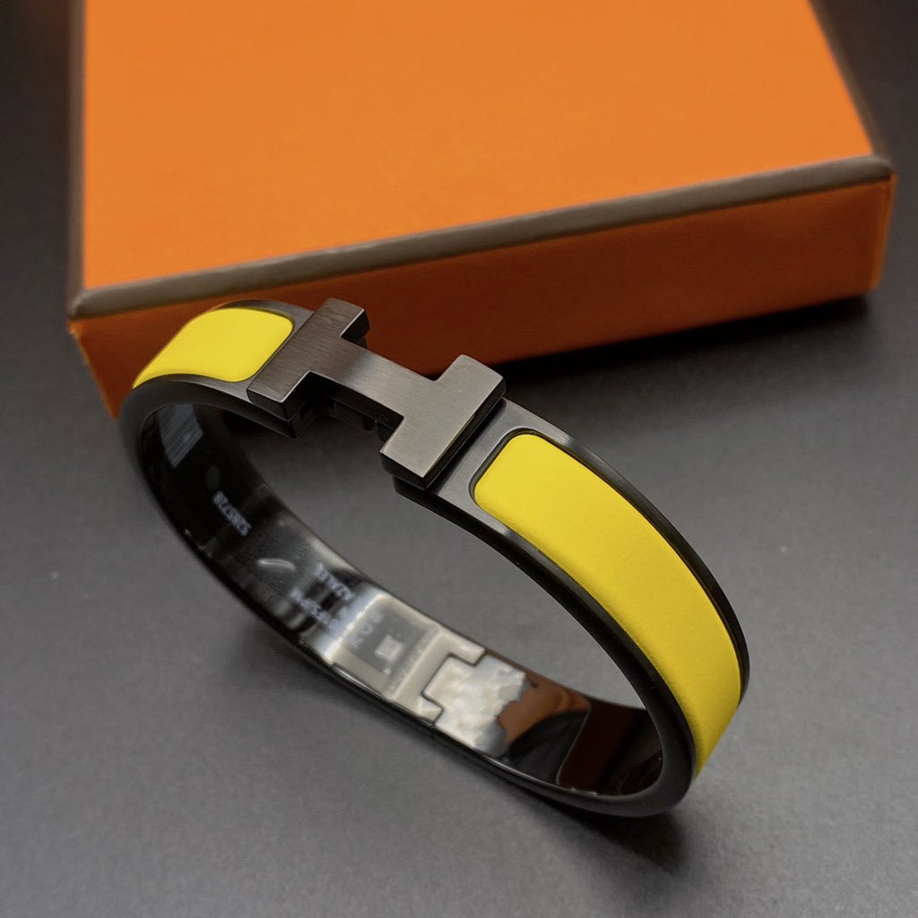 ¡®Twinkle jewelry¡¯CLIC HM SO BLACK YELLOW BRACELET