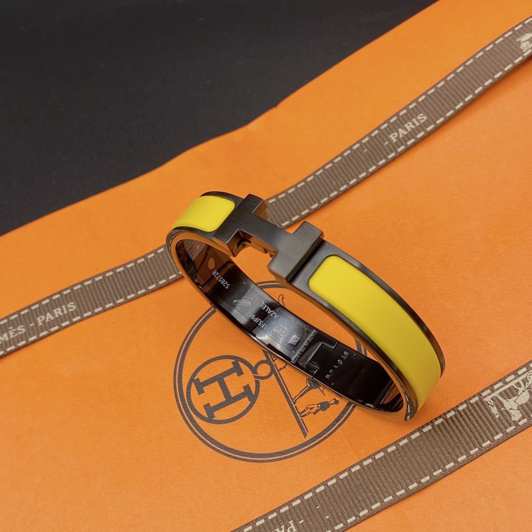 ¡®Twinkle jewelry¡¯CLIC HM SO BLACK YELLOW BRACELET