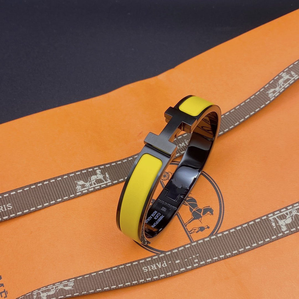 ¡®Twinkle jewelry¡¯CLIC HM SO BLACK YELLOW BRACELET