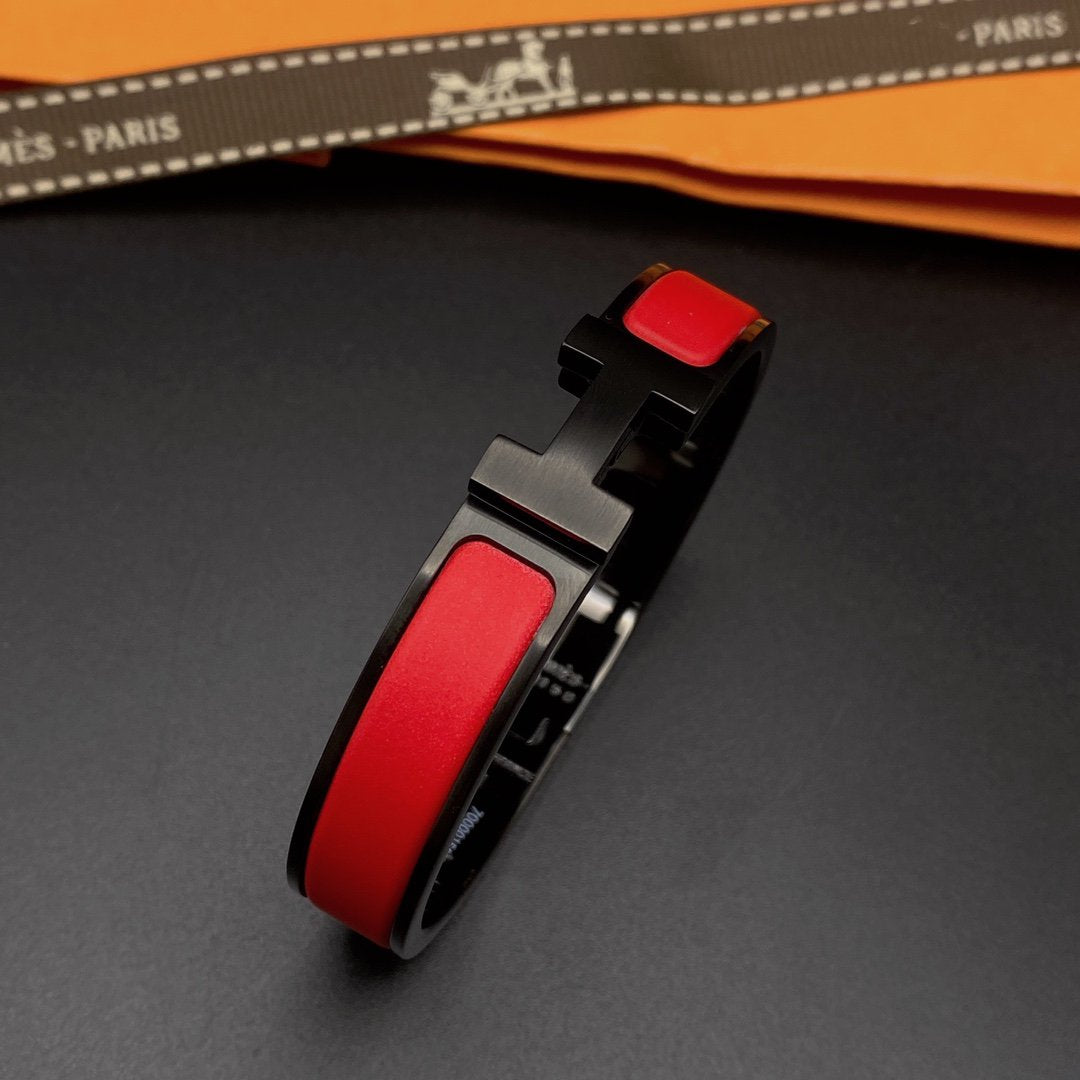 ¡®Twinkle jewelry¡¯CLIC HM SO BLACK RED BRACELET
