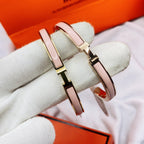 ¡®Twinkle jewelry¡¯CLASSIC HM CLIC  PINK 8MM ENAMEL BRACELET