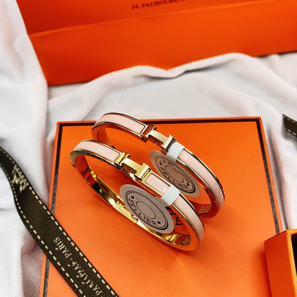 ¡®Twinkle jewelry¡¯CLASSIC HM CLIC  PINK 8MM ENAMEL BRACELET