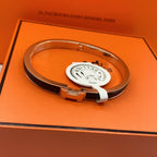¡®Twinkle jewelry¡¯CLASSIC HM CLIC BLACK 8MM ENAMEL BRACELET