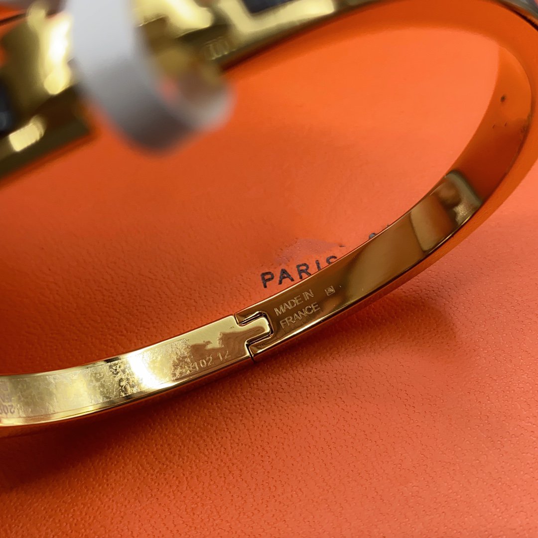 ¡®Twinkle jewelry¡¯CLASSIC HM CLIC BLACK 8MM ENAMEL BRACELET