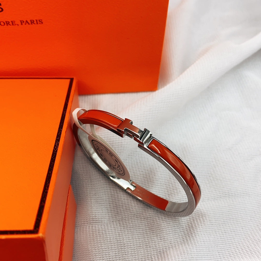 ¡®Twinkle jewelry¡¯CLASSIC HM CLIC RED 8MM ENAMEL BRACELET